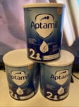 Aptamil Stage 2 Follow On baby Milk 6-12 Months Formula Powder Substitute 3x700g