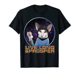 Star Trek Original Series Spock Cat Prosper Premium T-Shirt T-Shirt