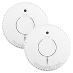 Twin Pack - FireAngel FA6120-INT 10 Year Longlife Battery Optical Smoke Alarm