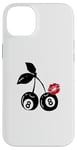 Coque pour iPhone 14 Plus Rouge à lèvres Esthetic Cherry Ball 8 Kiss