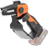 Motorsag Worx WG324E.9; 20 V; 12 cm sverd (uten batteri og lader)