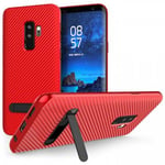 Mobilskal Samsung Galaxy S9 PLUS Red med Stand