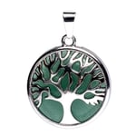 Tree Of Life Pendant With Green Aventurine