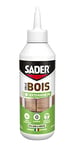 Sader Colle à Bois Extérieur PU Polyuréthane – Colle Bois Expansive – Colle Forte pour Tous Bois et Dérivés – Colle Bois D4 – Ultra Résistante à l'Humidité et à la Chaleur – Biberon de 250 g