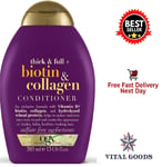 Biotin & Collagen Hair Thickening Sulfate Free Shampoo Conditioner OGX 385Ml