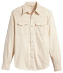 Levi's Men's Barstow Western Standard Woven shirts, Eddlyn Ecru, L