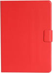 Étui Pour Apple Ipad Air 3 2019 / Apple Ipad Pro 2019 (10,5 Pouces) Pu Cuir Poche Cas Flip Coque Protection Avec Veille/Sommeil Housse Stand Cover Rouge