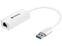 Sandberg USB 3.0 Gigabit Network Adapter - nettverksadapter - USB 3.0 - Gigabit Ethernet