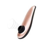 Womanizer Classic Stimulateur clitoridien - Suceur de clitoris avec 8 niveaux de puissance - Vibromasseur clitoridien étanche - Stimulateur clitoridien rechargeable pour femme et couple - Or rose