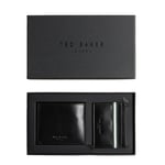 Ted Baker Granony Mens Black Stripe Wallet Card Holder Set material_Leather - One Size