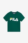 FILA - T-shirt Baia Mare Classic Logo Tee - Grön