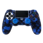 Housse De Manettes De Jeu En Silicone Avec 2 Capuchons De Joystick Pour Manette Ps4 Pro Slim, Livraison Directe