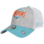 New Era 39Thirty Stretch Mesh Cap - Miami Dolphins