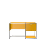 USM - USM Haller Desk Unit A -  Golden Yellow - Skrivebord - Fritz Haller,Paul Schärer - Gul - Metall