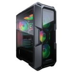 Boitier PC Moyen Tour ATX Cougar MX440-G Plus RGB avec panneaux vitrés - Noir