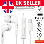 Genuine Samsung USB C Type C Handsfree Headphones In Ear Earphones Wired Earbuds