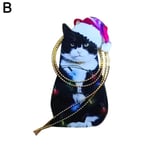 RYGRZJ Black Cat Christmas Ornament, Christmas Tree Xmas Trees De Lamp cat One-size