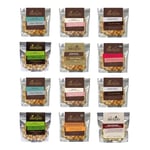 Joe & Seph's Alcohol Popcorn Tasting Gift Box - 12 x Bags | Handmade in UK | Air-popped | All-natural ingredients | Movie night in | Jumbo selection - 384g