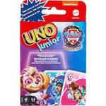 Mattel Games - Uno Junior-Pat'ePatrouillee: La Super Patrouille-Jeu de cartes...