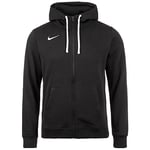 Nike Men's M HOODIE FZ FLC TM CLUB19 Sweatshirt, black/Black/White/(white), L