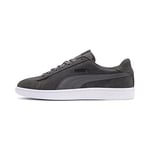 PUMA Mixte Smash V2 Baskets, Castlerock Puma Noir Puma Blanc, 36 EU