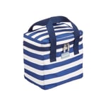 KitchenCraft Small Nautical-Striped Family Cool Bag with Classic Sailor Stripes