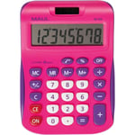 MAUL Calculatrice de bureau MJ 550, 8 chiffres, rose