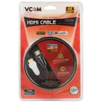 Cable hdmi 2.0 male des deux cotes 1.8m noir