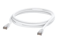 Ubiquiti Unifi - Patch-Kabel - Rj-45 (Hane) Till Rj-45 (Hane) - 3 M - 6 Mm - Stp - Cat 5E - Formpressad, Utomhus, Tvinnad, Robust - Vit