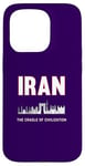 Coque pour iPhone 15 Pro Berceau de la civilisation iranienne de la fierté iranienne