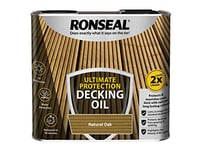 RONSEAL ULTIMATE DECKING OIL NATURAL OAK 2.5L