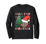 Small Town Christmas Festive Holiday Vibes Cheer Long Sleeve T-Shirt