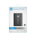 Ekstern harddisk HP P500 250 GB SSD