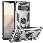 Hopea Yhteensopiva Google Pixel 6 Pro Tpu + Pc Case -Kuoren Kanssa