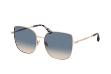 Jimmy Choo FANNY/G/SK DDB I4, SQUARE Sunglasses, FEMALE