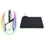 Razer Basilisk V3 Pro + Gigantus V2 Medium - Souris de Jeu sans Fil Personnalisable avec molette HyperScroll, capteur Optique 30K et Tapis de Souris de Jeu Souple avec éclairage RGB