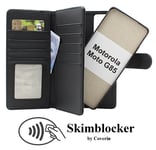 Skimblocker Motorola Moto G85 XL Magnet Plånboksfodral (Svart)