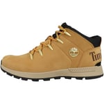 Timberland Men's Sprint Trekker Mid Hiker Boots, Wheat Nubuck, 11 UK