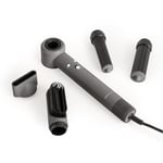 CREATE/ION STYLER PRO/Sèche-cheveux ionique 5 en 1 Graphite/Moteur DC Brushless, 3 vitesses, fonction air froid, 3 niveaux de température, étui de rangement, 1300W