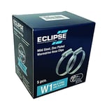 Eclipse Professional Tools ECW1-3 W1 Box of 5 55-70mm (2 ⅛" - 2 ¾") Mild Steel Worm Gear Hose Clamps