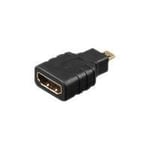 MicroConnect - Adaptateur audio/vidéo - HDMI - HDMI micro à 19 broches (M) - HDMI 19 broches (F)