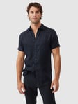 Rodd & Gunn Palm Beach Linen Slim Fit Short Sleeves Shirt