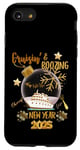 Coque pour iPhone SE (2020) / 7 / 8 Cruisin' Boozing into the New Year 2025 Fun Party Cruise