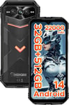 DOOGEE V MAX PRO Smartphone 5G, 22000mAh 32GB+512GB Android 14 Rugged Phone NFC