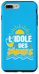 Coque pour iPhone 7 Plus/8 Plus L'idole des Jaunes Humour Fleur d'Anis Apéro Pastaga