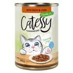 Catessy palat kastikkeessa 12 x 400 g - ankka & maksa