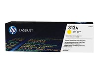 HP 312A - Jaune - originale - LaserJet - cartouche de toner ( CF382A ) - pour Color LaserJet Pro MFP M476dn, MFP M476dw, MFP M476nw