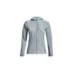 Under Armour Outrun the Storm Jacket Harbor Blue - Vattentät Löparjacka, Dam - SM