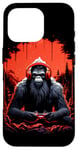 Coque pour iPhone 16 Pro Bigfoot Gamer Graphic Art - Joueur de jeux vidéo amusant