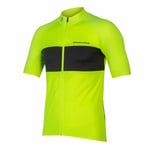 Endura FS260-Pro II Short Sleeve Cycling Jersey - Yellow / 2XLarge